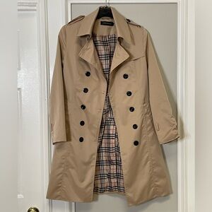 Classic Tan Trench Coat